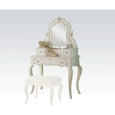 Edalene Pearl White Vanity Desk Model 30516 By ACME Furniture